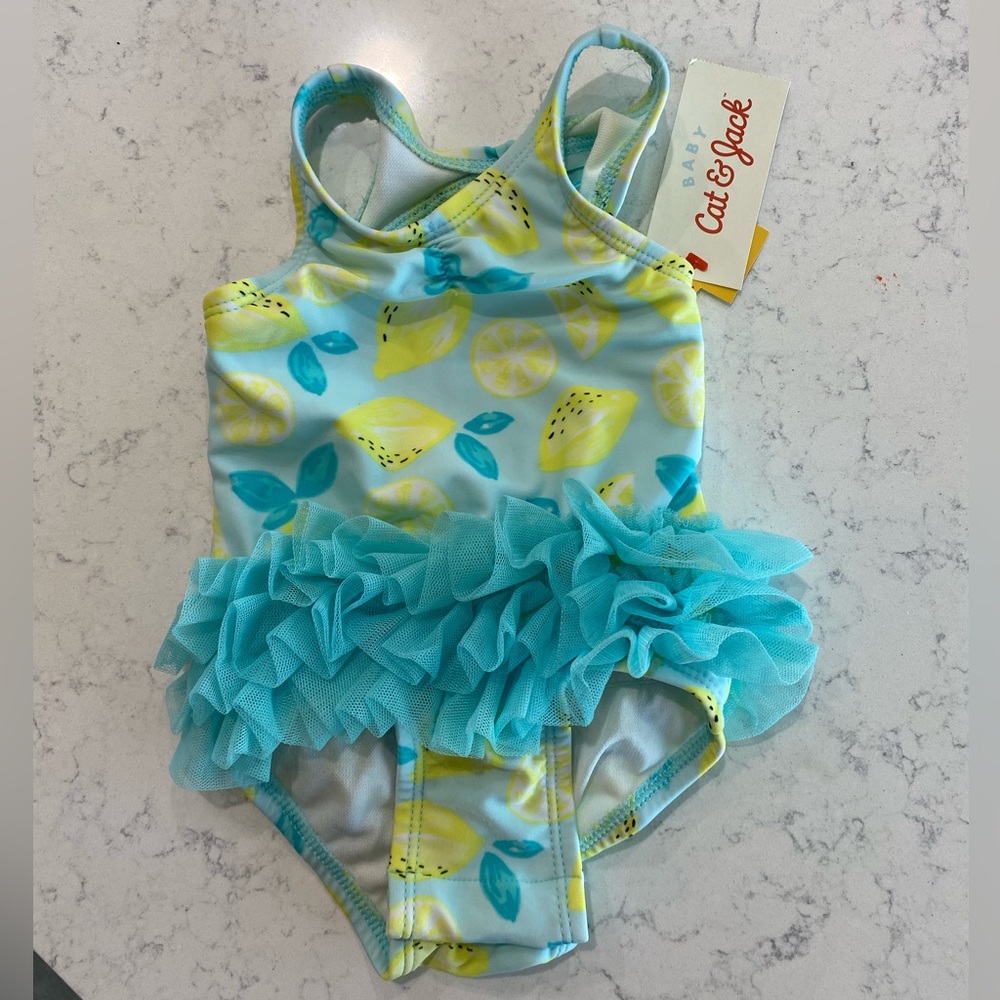 BRAND NEW Cat & Jack adorable baby bathing suit